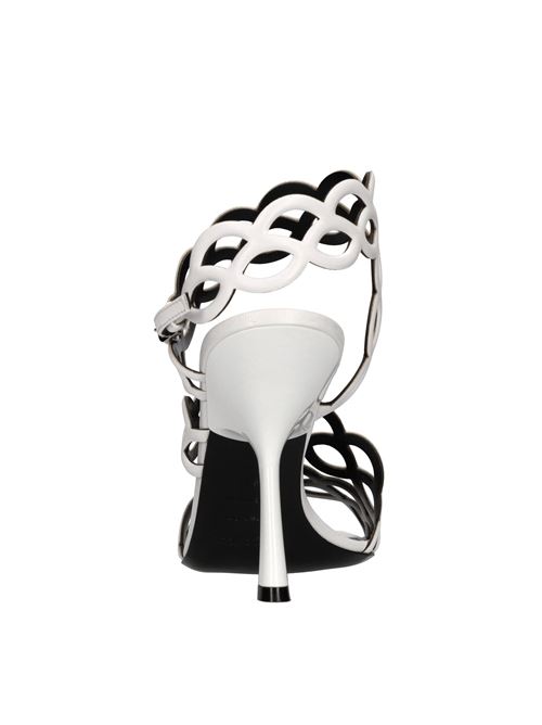 Leather sandals SERGIO ROSSI | B07140-MNAN07-9000-120BIANCO